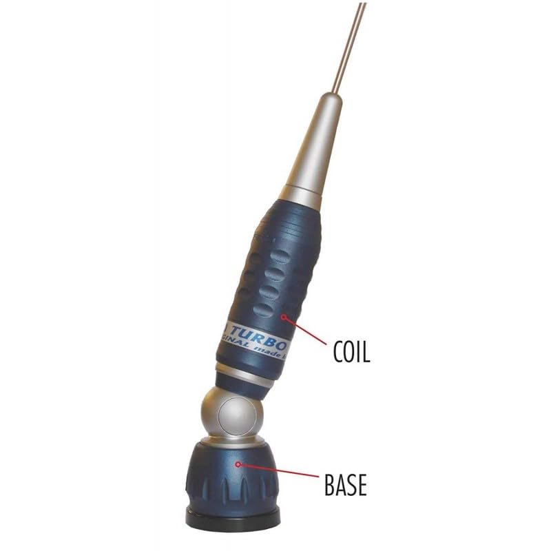 SIRIO TURBO 800 S Blue Line ANTENNA VEICOLARE - 27…28.5 MHz Tarabile