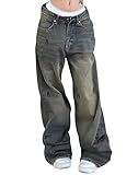 Baggy Jeans Y2k Hose: Diese Cargo-Jeans für Damen ist tragbar, hautfreundlich und weich, sie ist bequemer zu tragen. Egal, ob Sie sich für Kpop-Mode, Gothic-Kleidung, Street-Style-Mode oder Y2K-Jeans interessieren, diese Baggy-Jeans für Damen ist die perfekte Wahl für einen stilvollen und bequemen Look