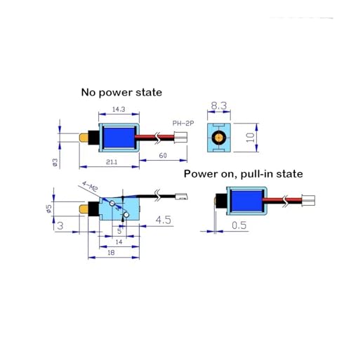 Serrure électromagnétique défectueuse ? Changez pour ce solénoïde push-pull 3V-6V - 3