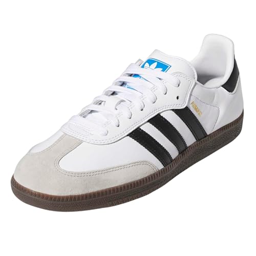 adidas Men's Samba ADV Skate Shoes - Cloud White/Core Black, Size: 11.5