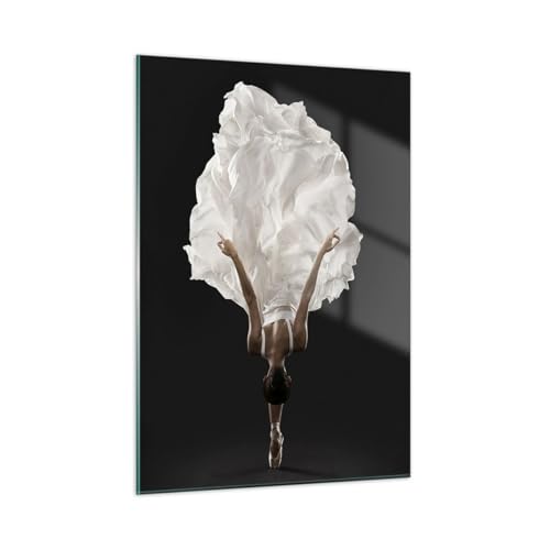 Vidrios decorativos Bailarina Vestido Cifra Cuadro Sobre Vidrio Moderno 50x70cm Decoracion Salon Dormitorio Cocina Cuadros Pared Impresiones Impresión en Cristal Wall Art Prints Decor GPA50x70-6225