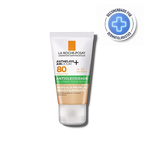 La Roche Posay Anthelios Airlicium Protetor Solar Facial Antioleosidade Com Cor 2.0 Controle De Oleo