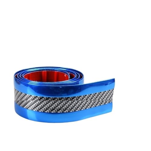 Protecteur seuil porte voiture bande caoutchouc bleu film autocollant pare-chocs