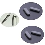 Eyeglasses Nose Pads,BEHLINE 2 Pairs Glasses Nose Piece Soft Silicone Anti-Slip Replacement for Eyeglasses Sunglasses Frames,Plug-in/Insert Nose Bridge Pads