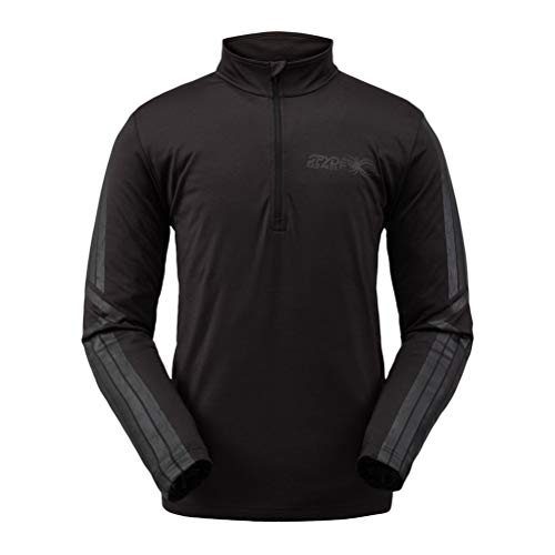 Spyder Paramount Zip T-Neck haut technique thermique respirant et stretch pour le sport d'hiver