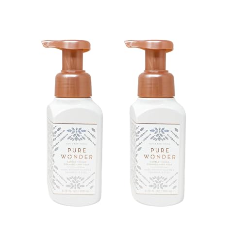 Bath and Body Works Gentle & Clean Foaming Hand Soap 8.75 Ounce 2-Pack (Pure Wonder)