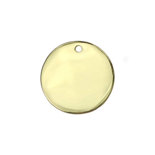 ImpressArt Circle, Artisan Stamping Blanks (2, Real Gold Plated)