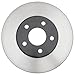 ACDelco Gold 18A2413 Black Hat Front Disc Brake Rotor