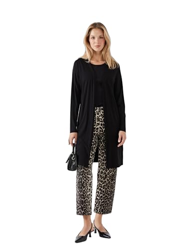 LC WAIKIKI Shawl Collar Women's Cardigan S Black