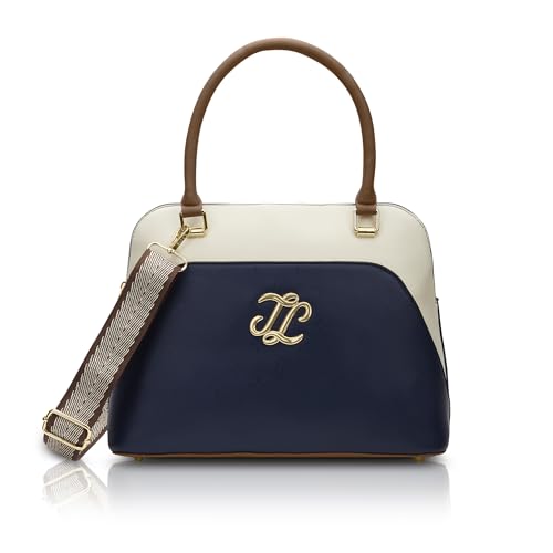 Image of Lavie Signature Women's Aiken Colourblock Dome Satchel Handbag | Satchel Bag for Work | Ladies purse | Stylish Shoulder Bag | Gift For Women