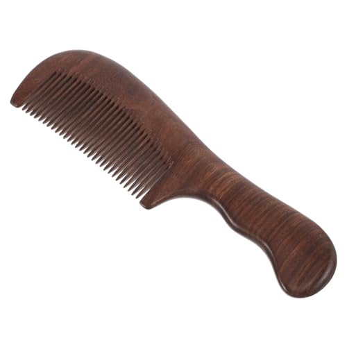 SAFIGLE Peine De Ébano Para Separar El Cabello Peine Para Cardar El Cabello Peine De Madera Para Mujeres Peine De Para El Cuero Cabelludo Peine Para Eliminar La Caspa