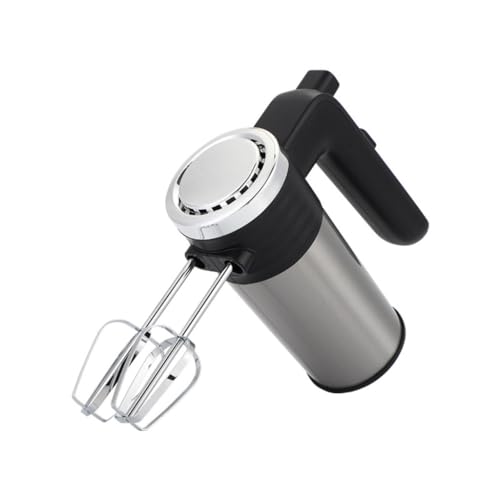 SDFGH Máquina eléctrica for hornear pasteles en casa, batidor de huevos automático de mano, práctico batidor de mantequilla for hornear