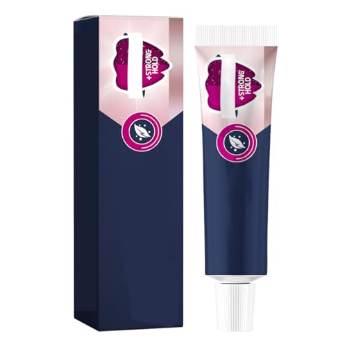 Teegxddy 1 Pezzi Adesivo Termoplastico Per Protesi,Crema Adesiva,Adesivo Termoplastico Per Dentali Stringe Protesi.