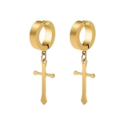 Boucles d'oreilles Croix LAFATINA Cover