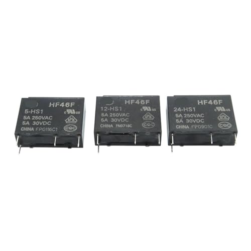 Relé HF46F-5-HS1 soluciona fallos de encendido en placas con corriente 5VDC