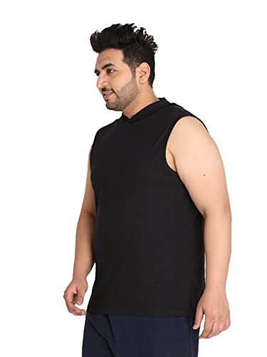 Image of CHKOKKO Men Cotton Regular Fit Tank Tops Sleeveless T-Shirt Gym Wear Vest Solid Stylish Round Neck Running Sando For Sports Workout Fitness & Casual Or Beach Wear