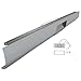 HECASA Rear Roll Pan Compatible with 1967-1972 Ford F100 Pickup Fleetside Models Truck Steel Rollpan with LED, Center Plate Box Electrophoresis