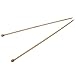 Produktbild maDDma ® 1 Paar Bambus-Stricknadeln Größe 5,5mm gerade 35cm Holz-Stricknadel kaufen Natur
