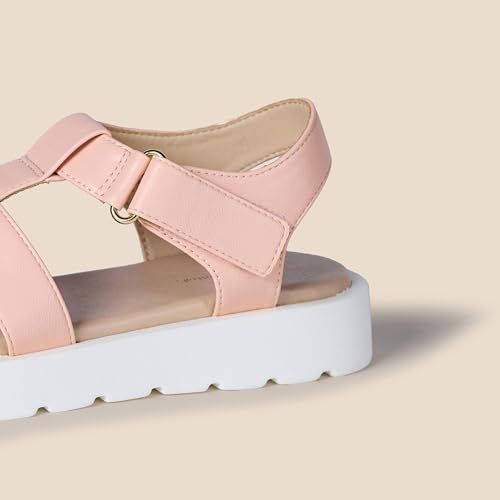 Image of Amazon Essentials Girls' Closed Toe Fisherman Sandals