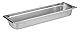 APS 81802 GN 2/4 Behälter, rostfreier Gastronormbehälter Edelstahl, Abmessungen 530 x 162 mm/Höhe 65 mm/Volumen 3,6 Liter, Edelstahlfarben