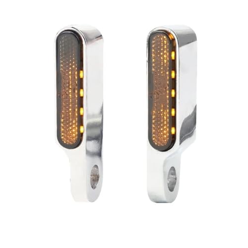 Clignotant moto LED défilement 12V pour guidon de scooter et feux ambre arrière