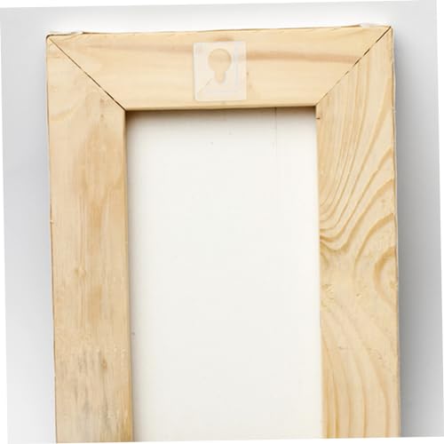 Image of ORFOFE 8pcs Frame Hangers Mirror Brackets Hanger Clip Furniture Acrylic Mirror Hanging Clip Shelf Glass Holder Clamps Keyhole Hangers for Picture Frame Hidden Buckle Heavy