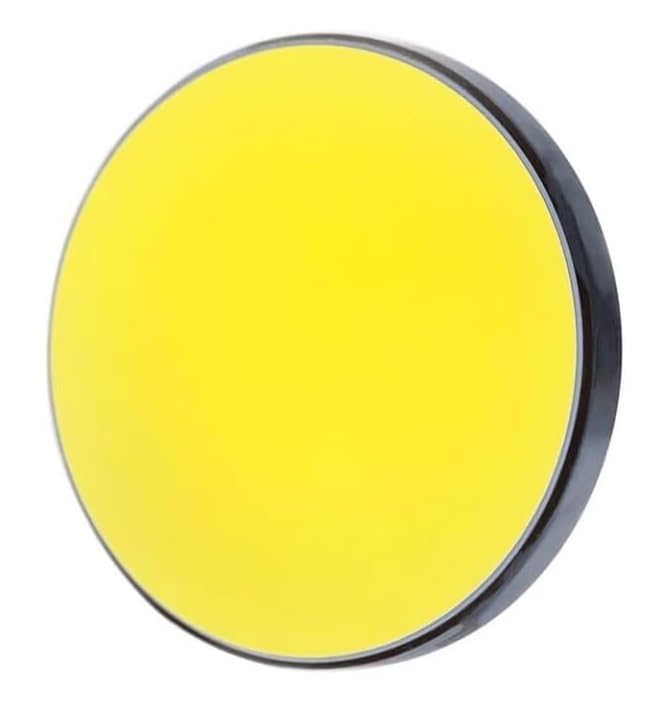 Reflector de vidrio óptico chapado en oro con mirilla plana reflectante de alta durabilidad
