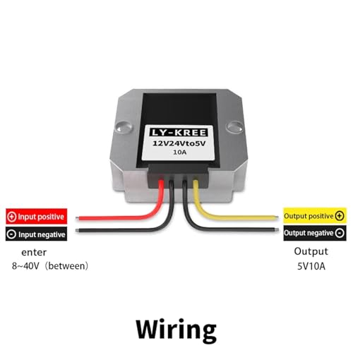 Convertidor de potencia reductor para camper y camión: energía estable de 12 voltios 6
