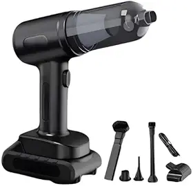 Mini Aspirador Pó Portátil Soprador Recarregável Usb Bateria Sem Fio