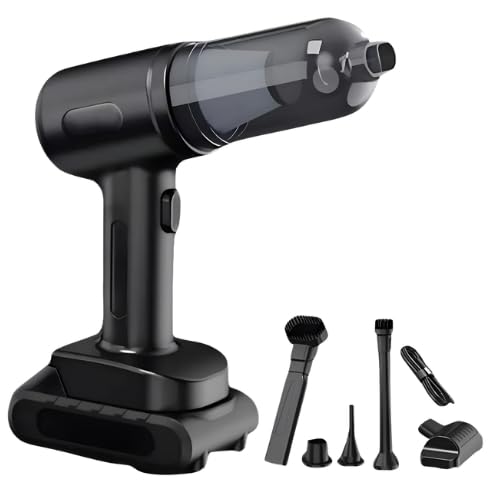 Mini Aspirador Pó Portátil Soprador Recarregável Usb Bateria Sem Fio