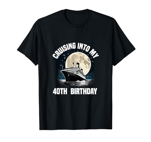 En route pour les vacances de mon 40e anniversaire T-Shirt