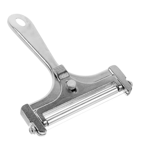 Cabilock Cortador de Queso Ajustable Acero Inoxidable Cortadora Manual Ligera para Cocina y Fiesta Herramienta Duradera y Fácil de Limpiar para Cortar Quesos Blandos y Semicurados