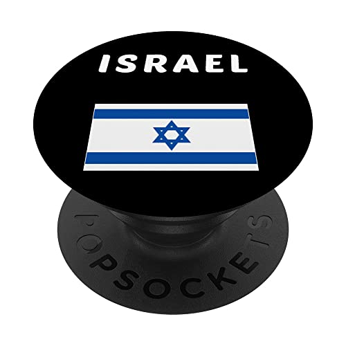 Israel T-shirt Israelí Tee Bandera recuerdo Regalo PopSockets PopGrip Intercambiable