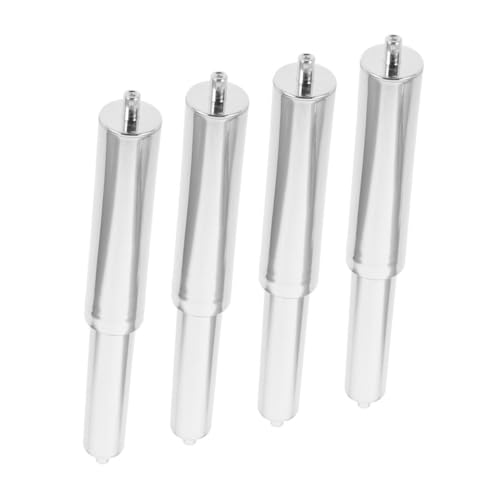 Holibanna 4 Piezas Accesorios para Toalleros De Papel Varilla De Reemplazo De Papel Higiénico Montado Vara Rodillo Porta Papel Higiénico Baño Titulares Partes Silver Páginas