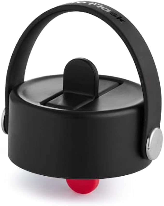 Hydro Flask Wide Mouth Flex Straw Cap Black