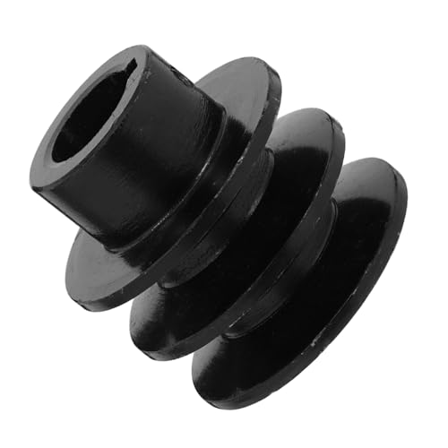 Cabilock High Precision V-belt Pulley Replacement Double Slot Pulley for Water Pump Gas Engine Groove Sheaves