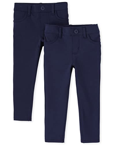 Image of The Children's Place Baby Girls' And Toddler Ponte Knit Pull on Jeggings