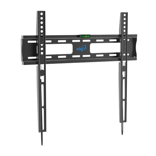 Image of ELG TV Wall Mount 32 to 77 Inches| Heavy Duty Flat LED /HD /Smart Screens /Curved Wall Stand |VESA 100x100 to 400x400, Auto-Lock+Bubble|Universal FIX400.