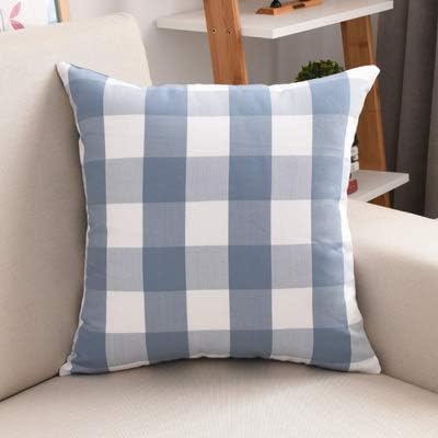 1758studio Decor Throw Pillow Cover Standard 18" x 18" Blue Pillow Covers Cushion Cover Set of 4 Pillow Shell Bed Pillow Case