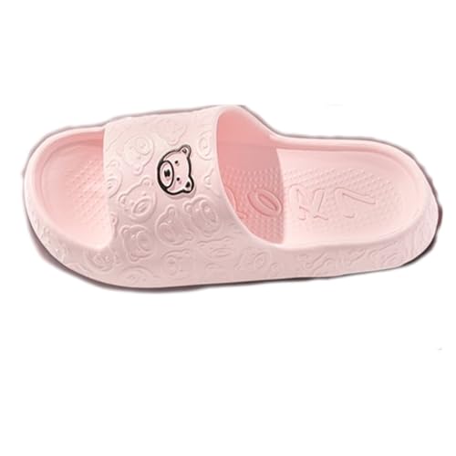 Bear Slippers for Women & Men - Soft EVA House Shoes, Non-Slip Thick Sole Couple Slides, Breathable Indoor/Outdoor Slippers
