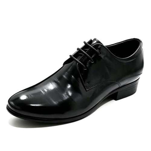 Chaussures Oxford homme en cuir à bout pointu pour mariage et affaires