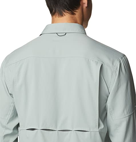 Image of Columbia Men's Silver Ridge Utility Lite Long Sleeve, Niagara, Large