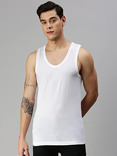 Image of ONN Men's Cotton Vest (Pack of 3)