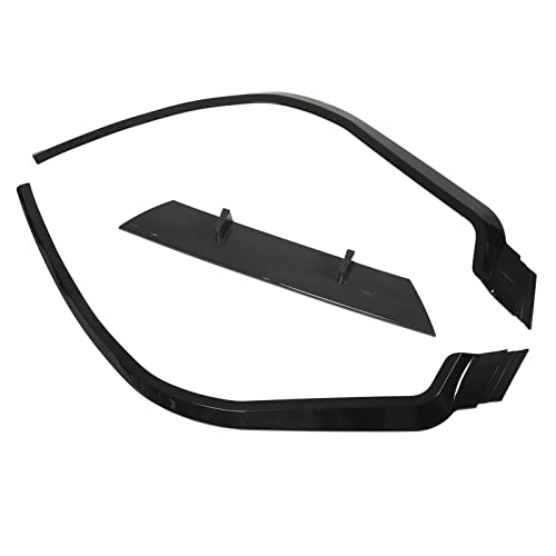 Uniwersalna Warga Przednia do Samochodu, Separator Warg Przedniego Zderzaka 114 cm Splitter Dolnej Wargi Przedniego Zderzaka Wymiana Spojlera Przedniego dla Większości Pojazdów