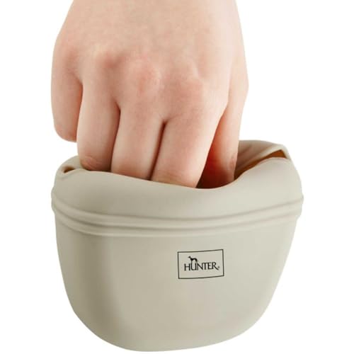 HUNTER Silikon Snackbeutel Lugo S, Beige