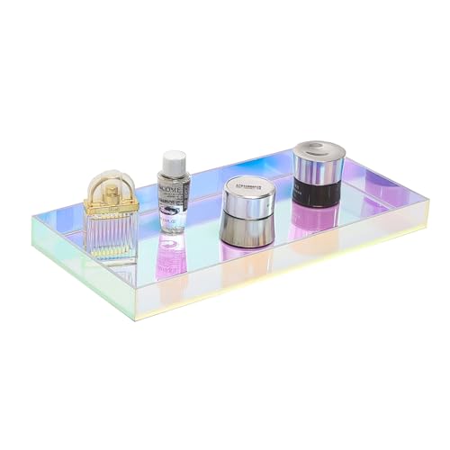 Royalita TRAYS-23-1011 Iridescent Acrylic Vanity Tray 10X5 Inch thumb #4