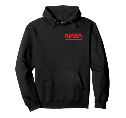 NASA Worm Logotype - Symbol of NASA Pullover Hoodie