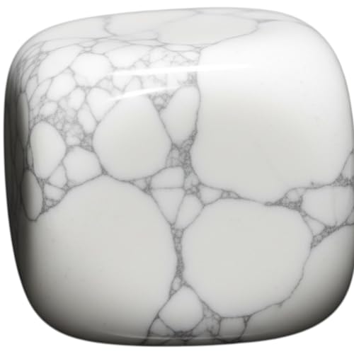 Howlite Tumbled Stone – Natural White...