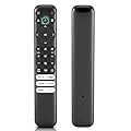 Voice Remote Control Replacement for TCL Google TV RC813, Compatible with TCL QM8/QM7/Q6/Q5/Q7/S5/S4/S3 Series Mini-LED QLED 4K UHD Smart TVs, Bluetooth Voice Search with Streaming Shortcut Buttons