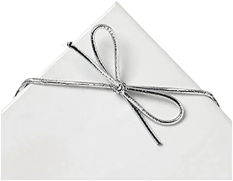 50ea - 6 Silver Stretch Loops (Package)